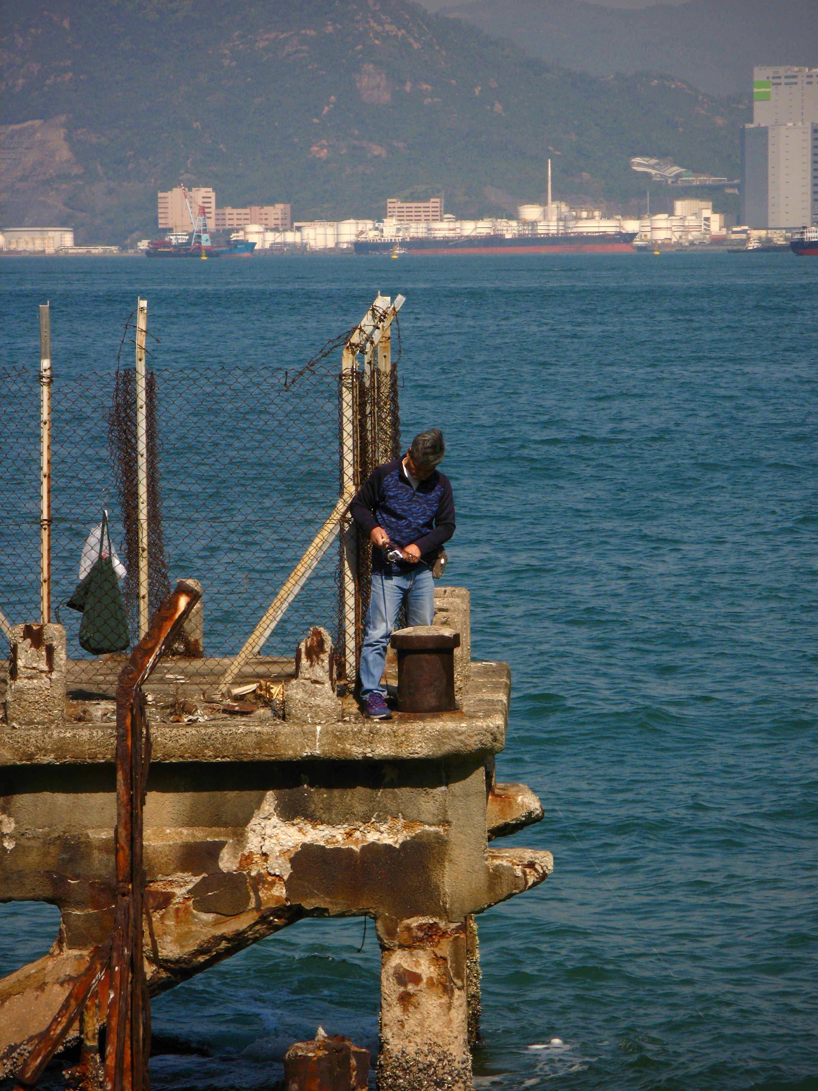 fishing in Kennedy Town